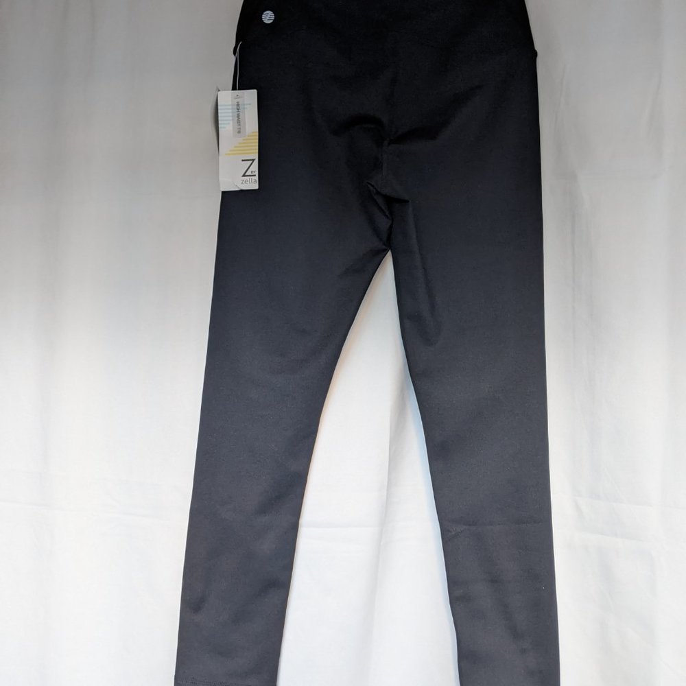 Zella Black 7/8 Leggings, Small